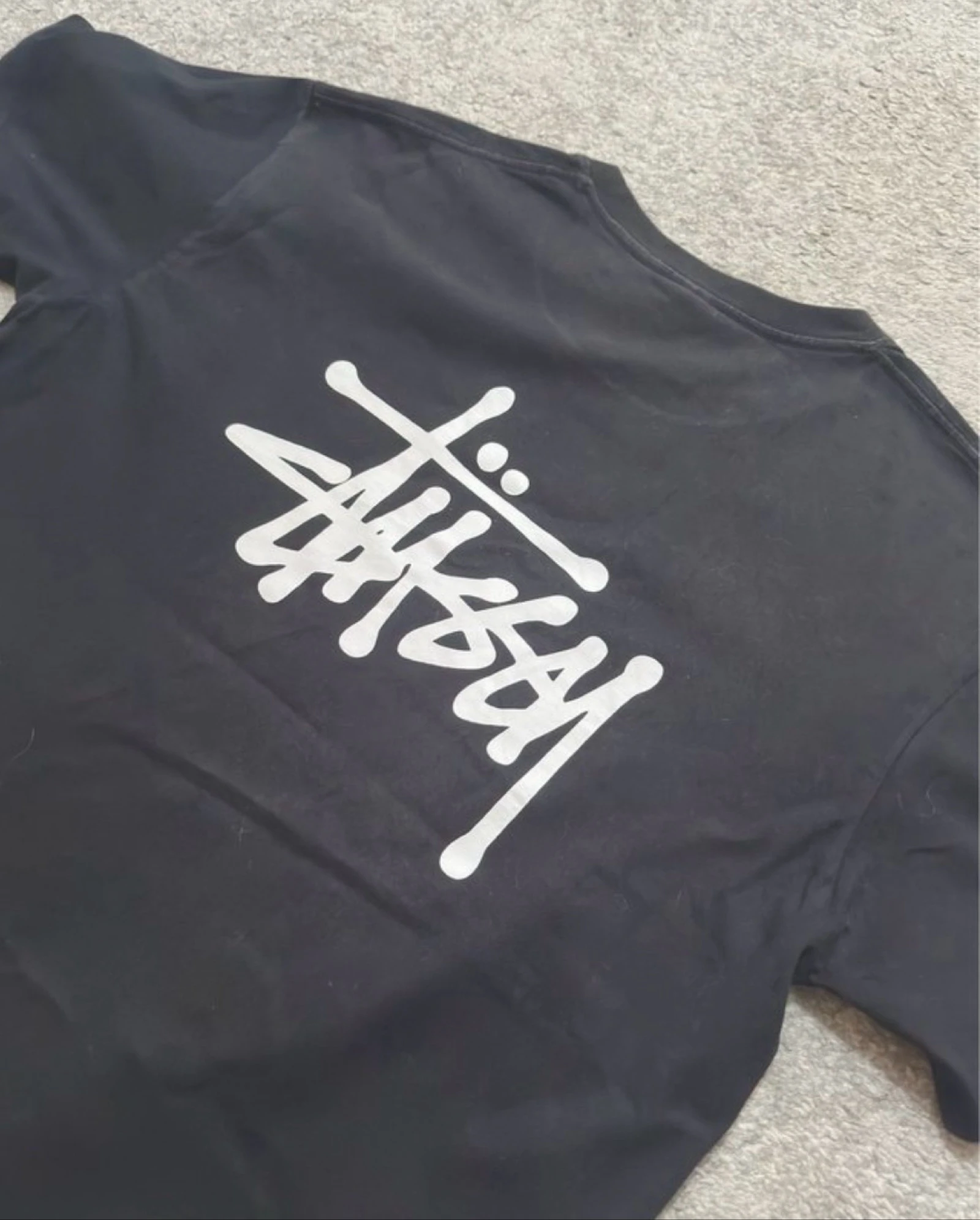 Zwarte Stussy T-shirt – photo 5